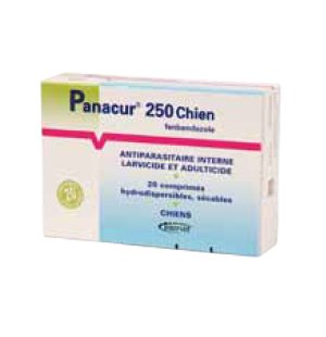 Panacur 250 Chiens BTE 20 Cp